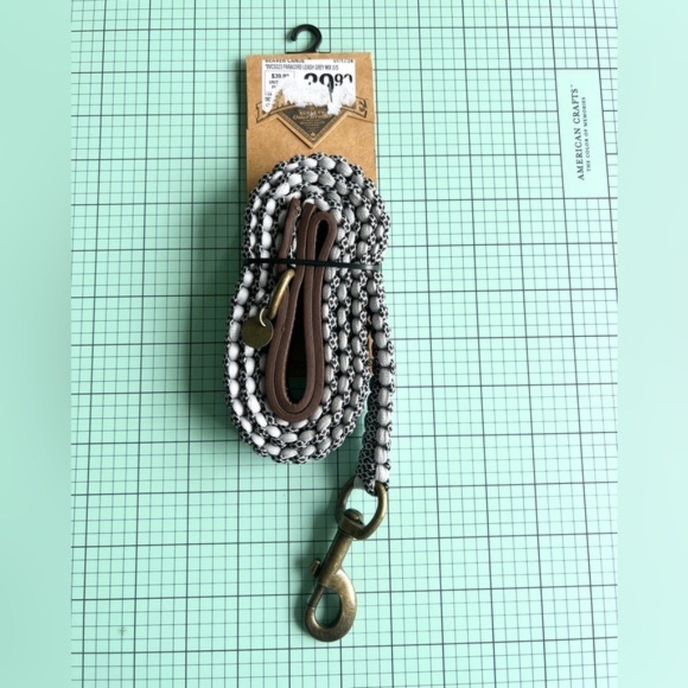 Beaver Canoe 52" Woven Dog Leash